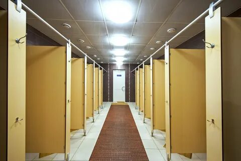 Душевые из hpl пластика