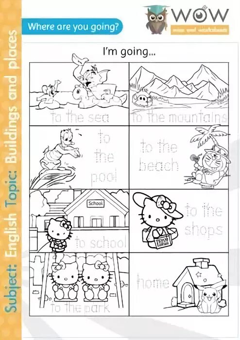 3 a where are you going. Where go where are you going. where are we going worksheets. where are you going places. where are you going to go worksheet.