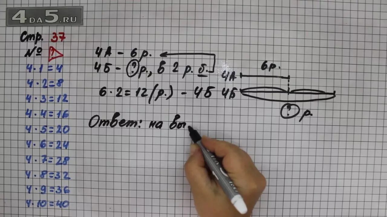 Математика 5 класс упражнения 37. Задача под чертой математика. Математика 3 класс под чертой. Математика страница 37 номер 3. Задания по математике под чертой.