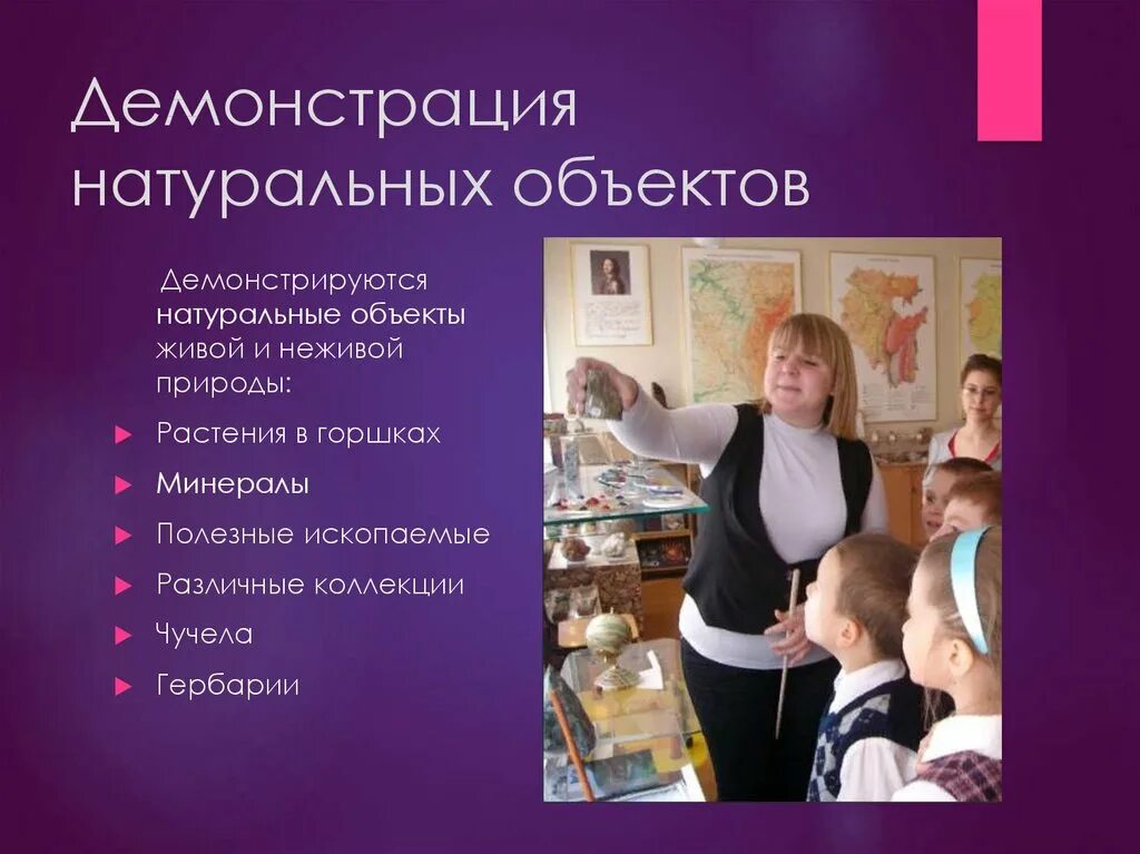 Демонстрация объекта это. Демонстрация натуральных объектов плюсы и минусы. метод демонстрация натуральных объектов. показ натуральных объектов примеры. демонстрации истории урок.