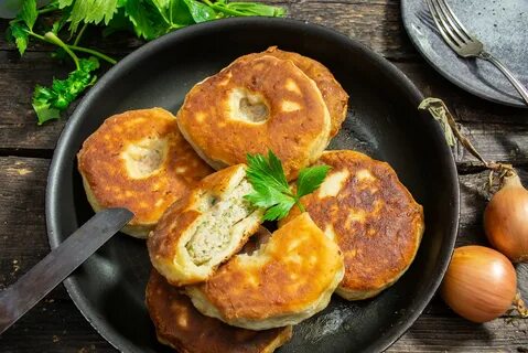 Беляши пошаговый рецепт с фото на сковороде