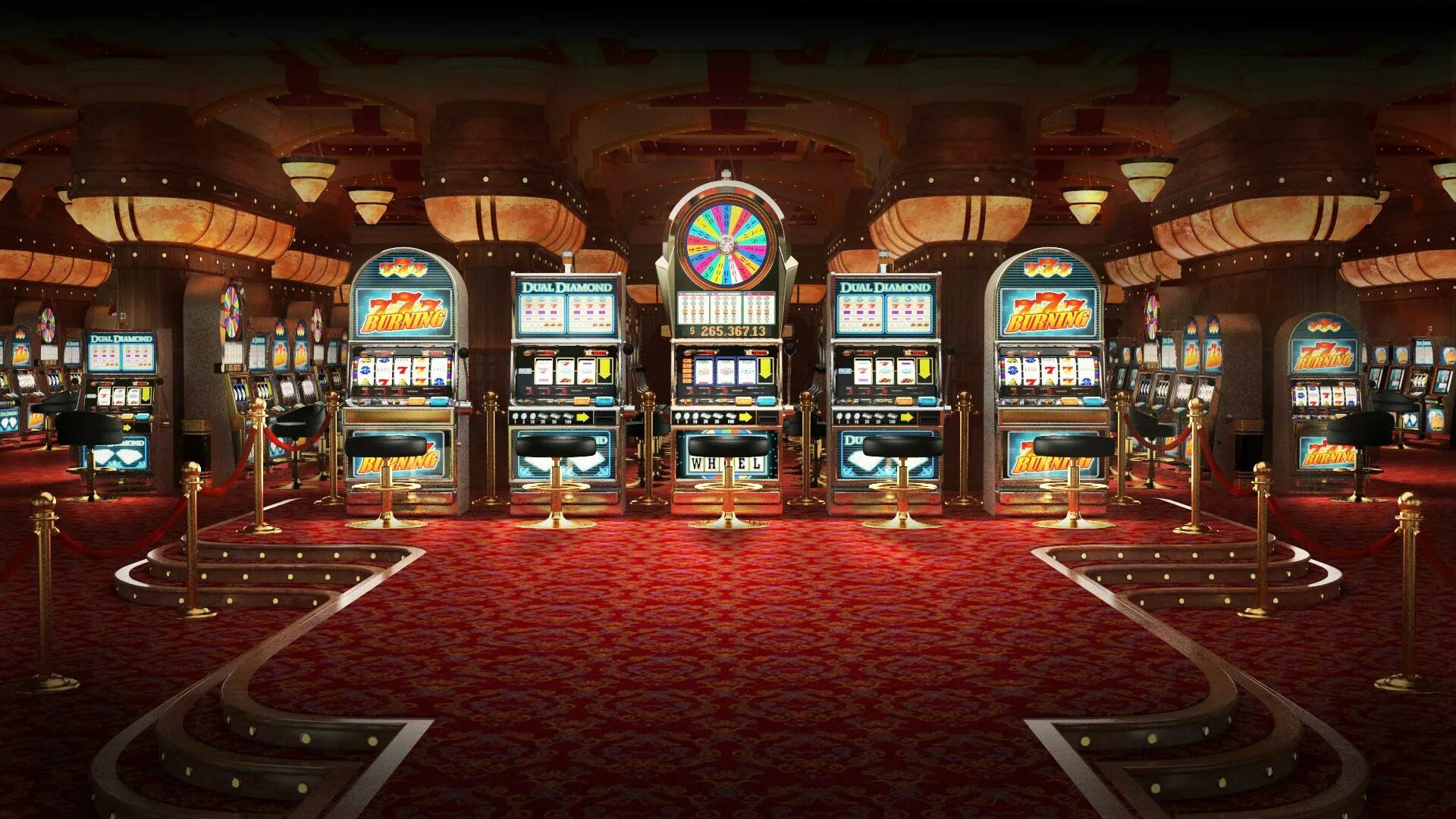 Luxury games. Зал казино. Казино фон. Комната с игровыми автоматами. Игровой зал казино.