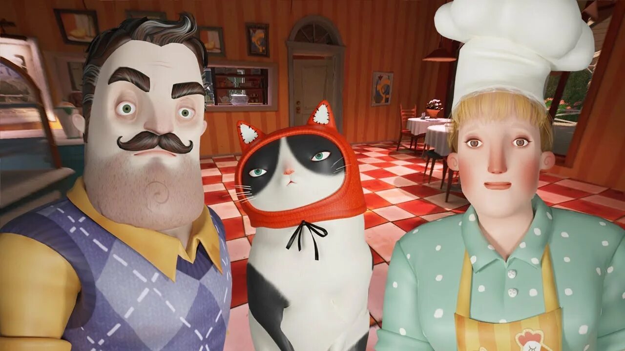 Привет сосед 2 пекарня. Пекарь привет сосед. Пекарь из привет сосед 2. Hello Neighbor 2 пекарня.