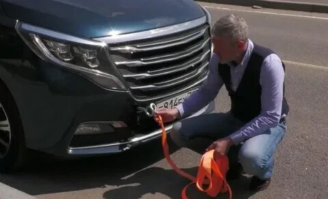 Как правильно буксировать автомобиль на гибкой