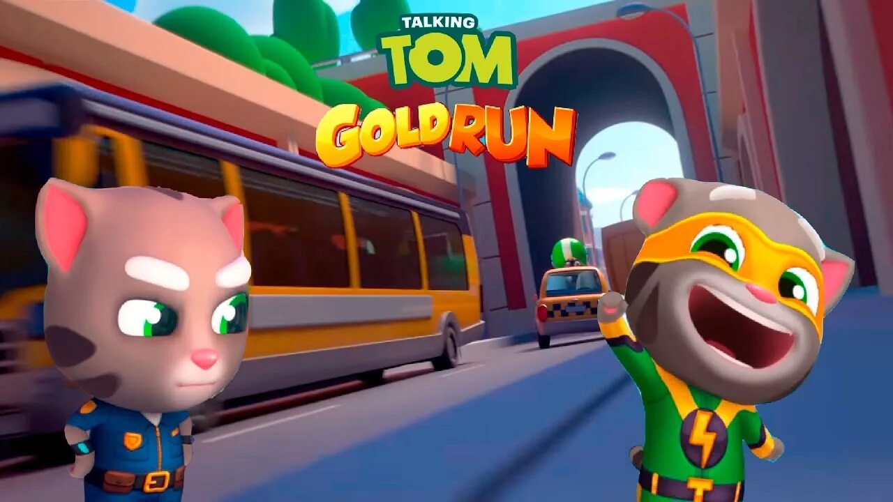 Том бег за золотом Хэнк. Том и Анджела побег за золотом. Talking Tom Gold Run. Про том за золотом