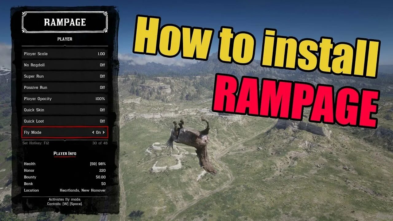 Скрипт хук рдр. Рампага трейнер рдр 2. меню rampage hack. script hook rdr 2. red dead redemption 2 rampage trainer.