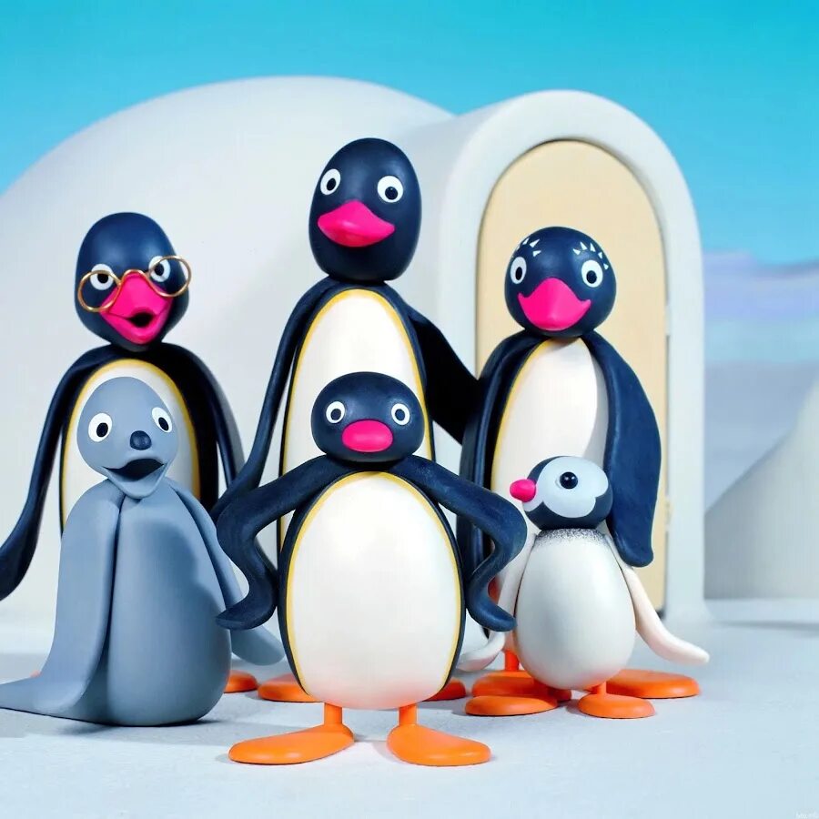 Видео пингу. Пингу 1986. Pingu Пингвин.