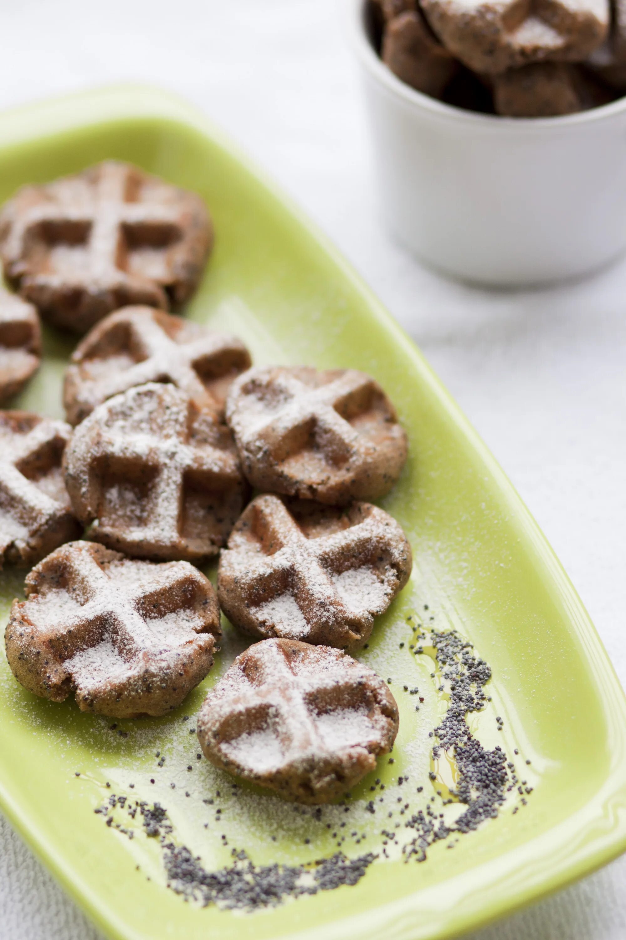 гречневые вафли в вафельнице