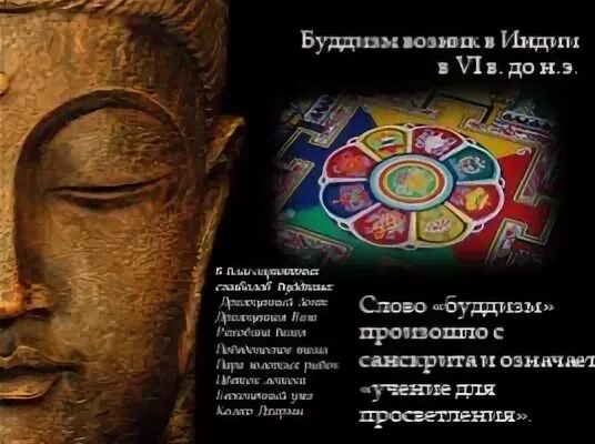 Основные тексты буддизма