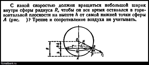 Скорость вращения шарика. Силы движение шара внутри сферы. Вращение механизма внутри сферы. Скорость точки на поверхности сферы.