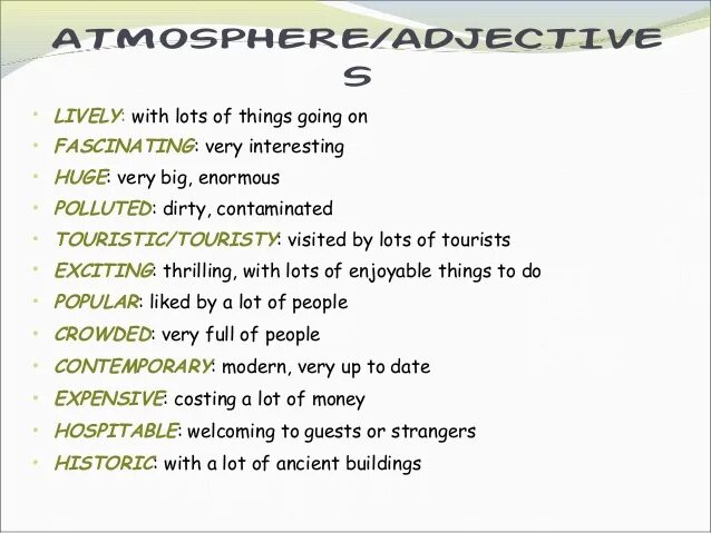 Adjectives to describe City. Describing places Vocabulary. Adjectives describing places. Adjectives to describe places. Replace adjective