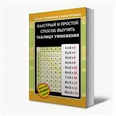 Выучить таблицу умножения за 3 дня. Как выучить таблицу умножения быстро и легко. плигина быстрый и простой способ выучить таблицу умножения 2012 pdf.