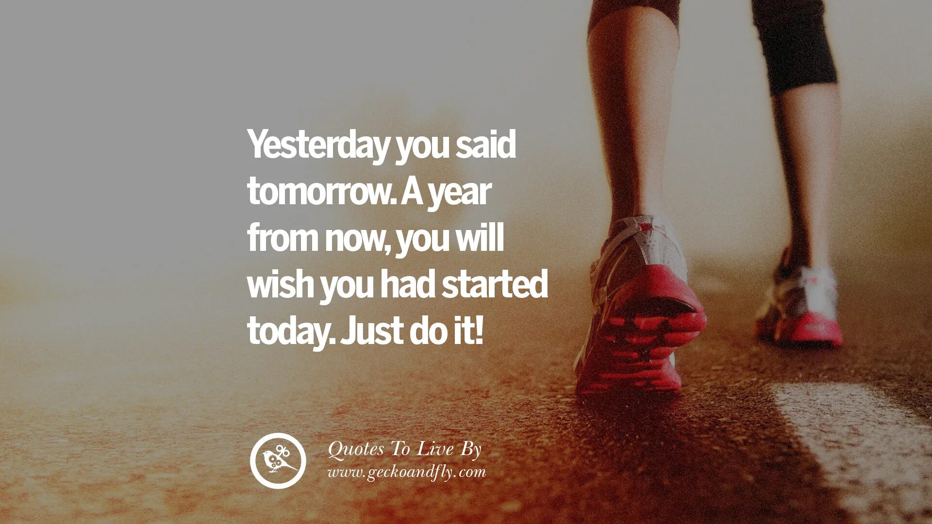Tomorrow in a year
