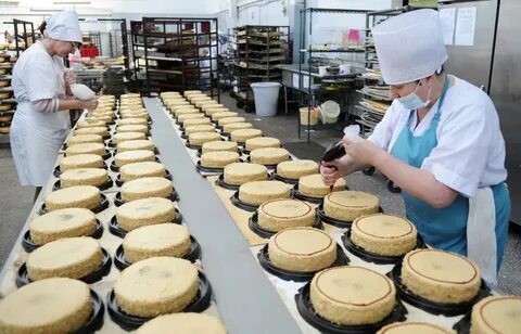 Кондитерский цех выпускает 4