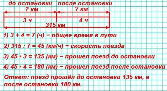 Товарный поезд прошел 315 км он был в пути. Товарный поезд прошёл 315 км. Товарный поезд прошёл 315 км он был в пути до остановки 3 часа. Товарный поезд проехал 315 км. Сколько будет 315 3