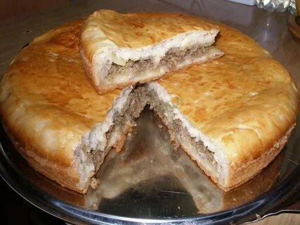 Пирог картофельный в духовке из дрожжевого теста