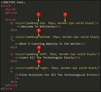 Left html