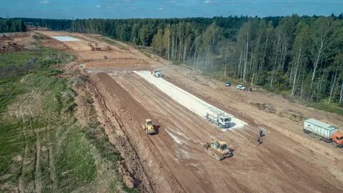 Дорога москва питер строительство