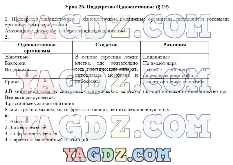 Моя лаборатория биология 5 класс параграф 18. Биология 5 класс рабочая тетрадь Трайтак. Подцарство одноклеточные 5 класс биология Пасечник. Биология Пасечник 5 класс параграф 19.