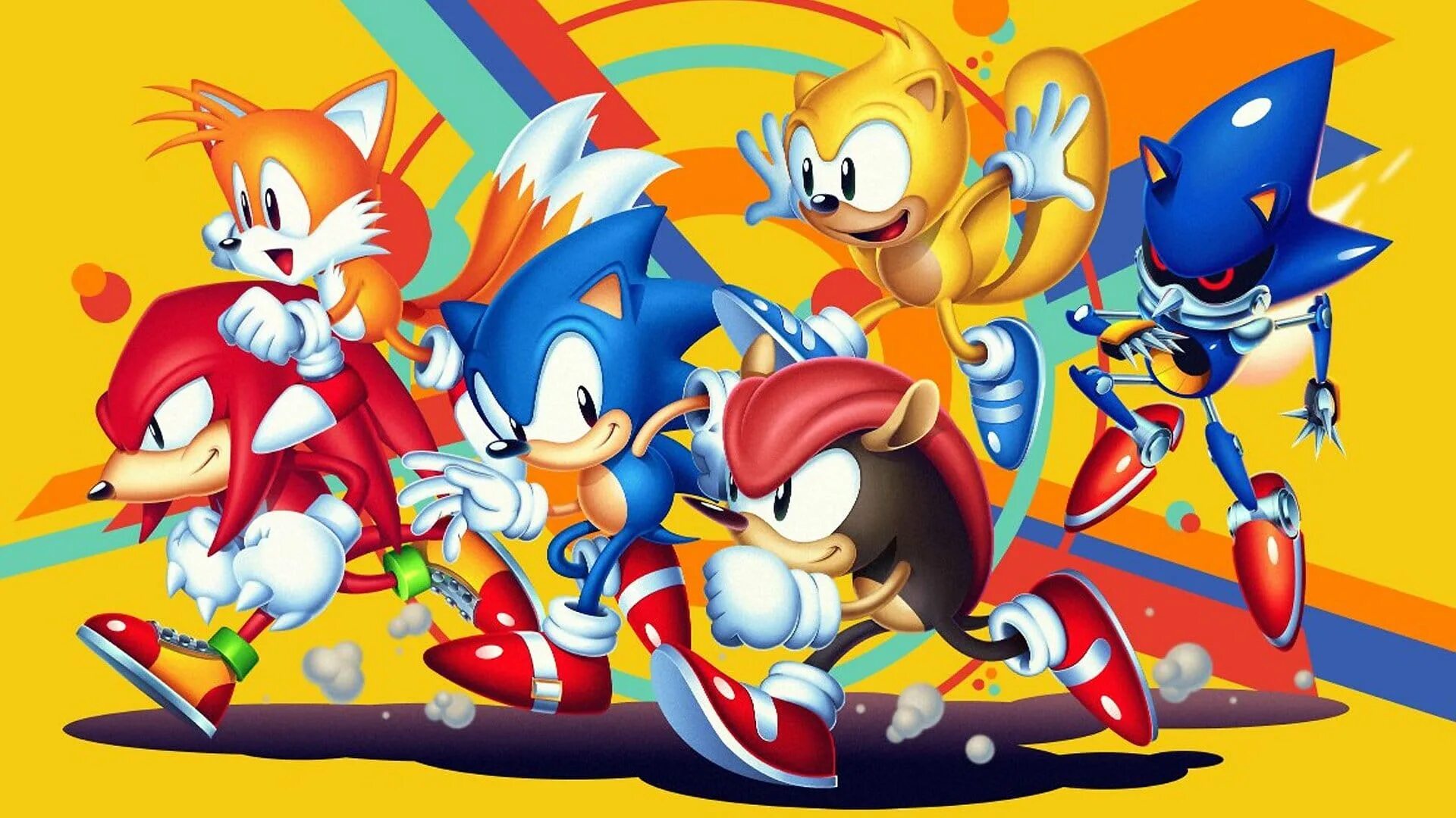 Игру соник плюс. Игра Соник Мания плюс. Sonic Mania Plus Switch. Персонажи Соник Мания плюс. Sonic Mania Plus Соник.