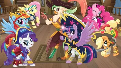 My Little Pony The Movie wallpapers with pirates ponies - YouLoveIt.com.