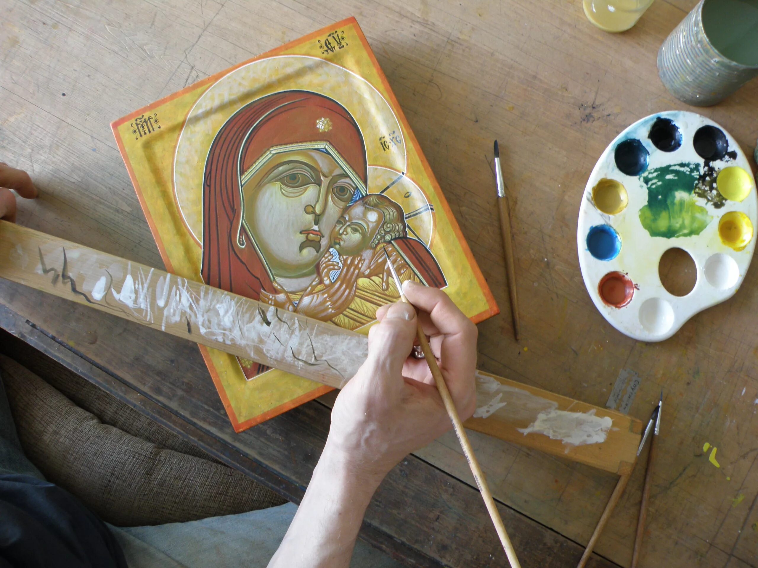 пишу иконы самоучка