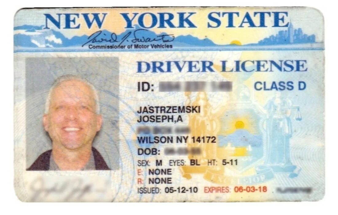 Licensing new. New York Driver License. New York State Driver License.