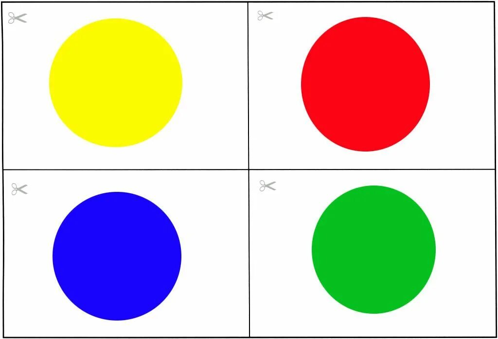 В 4 кругах разложено 7 карт. Круги разных цветов. Круги основных цветов для детей. Основные цвета для дошкольников. Цветные круги для детей.
