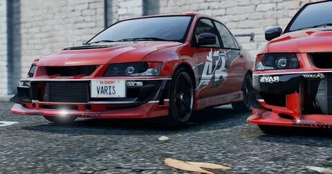 Mitsubishi evolution форсаж
