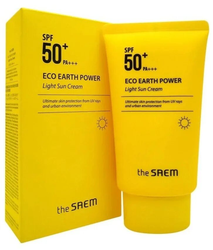 The Saem Sun солнцезащитный крем Eco Earth Light Sun Cream. Saem Eco Earth SPF 50. The Saem солнцезащитный крем для лица Eco Earth Power Light Sun Cream spf50+ pa+++, 50 мл. СПФ крем корейский 50 СПФ. Легкий солнцезащитный крем