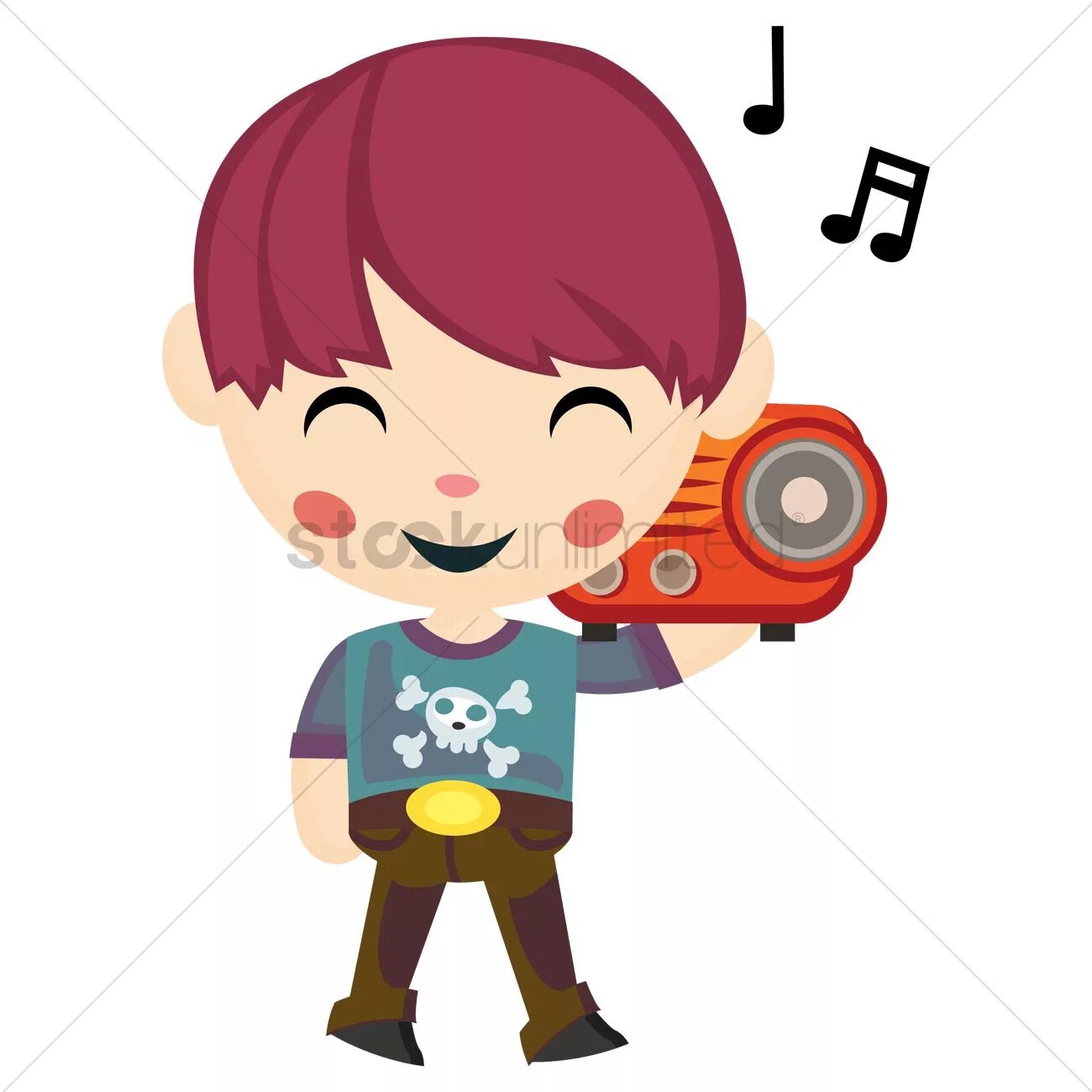 Мальчик и радио. Аудирование картинки. Kids you Listening to the Radio. Listen to the Radio picture for Kids. She listens to the radio