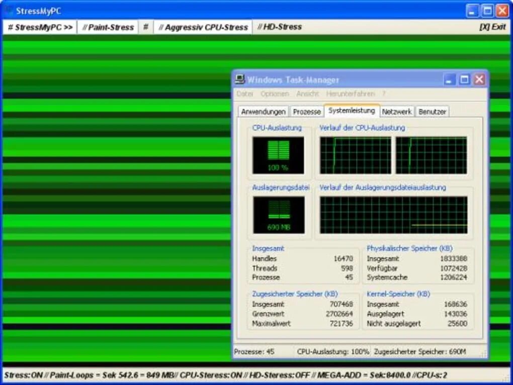 Simple test program