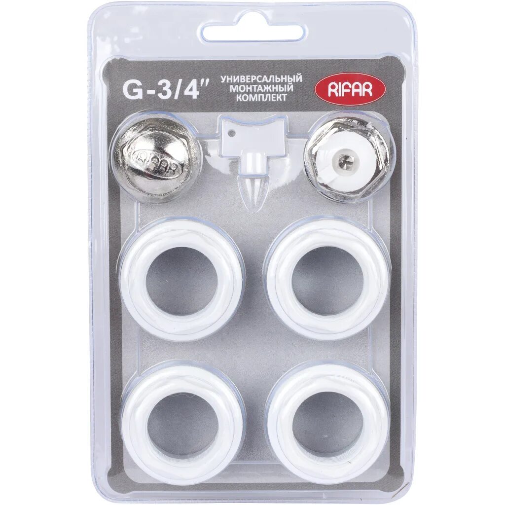 монтажный комплект фитингов 3/4" konner. монтажный комплект global kit 1/2". Rommer 3/4 монтажный комплект 7 в 1 (ral9016) без кронштейнов. комплект монтажный рифар универсальный 3/4. для радиатора 11 предметов (3/4) thermofix.