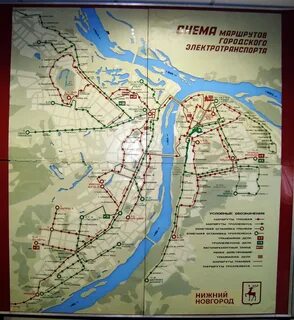 Троллейбусные маршруты нижнего новгорода