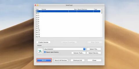 Volume create