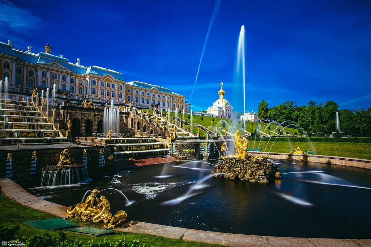 Фото санкт петербурга летом. Петродворец в Петергофе. Государственный музей-заповедник «Петергоф», Санкт-Петербург. Петергоф (дворцово-парковый ансамбль).