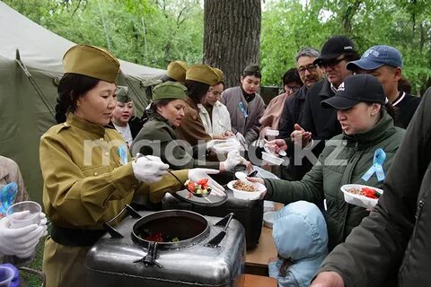 Бесплатная полевая кухня 9 мая