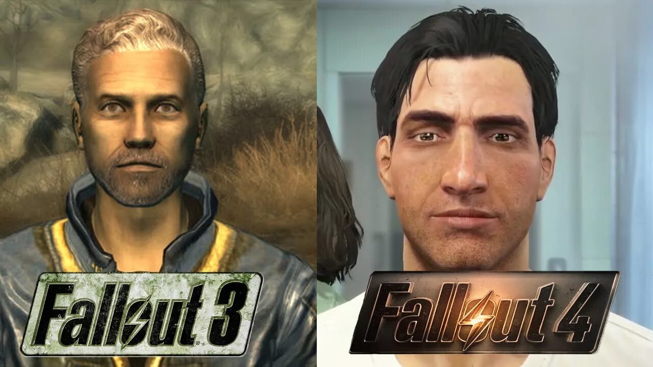 Fallout 4 vs. Fallout 3 vs fallout 4. фоллаут 3 vs фоллаут 4. fallout 3 графика. fallout 3 сравнение графики.