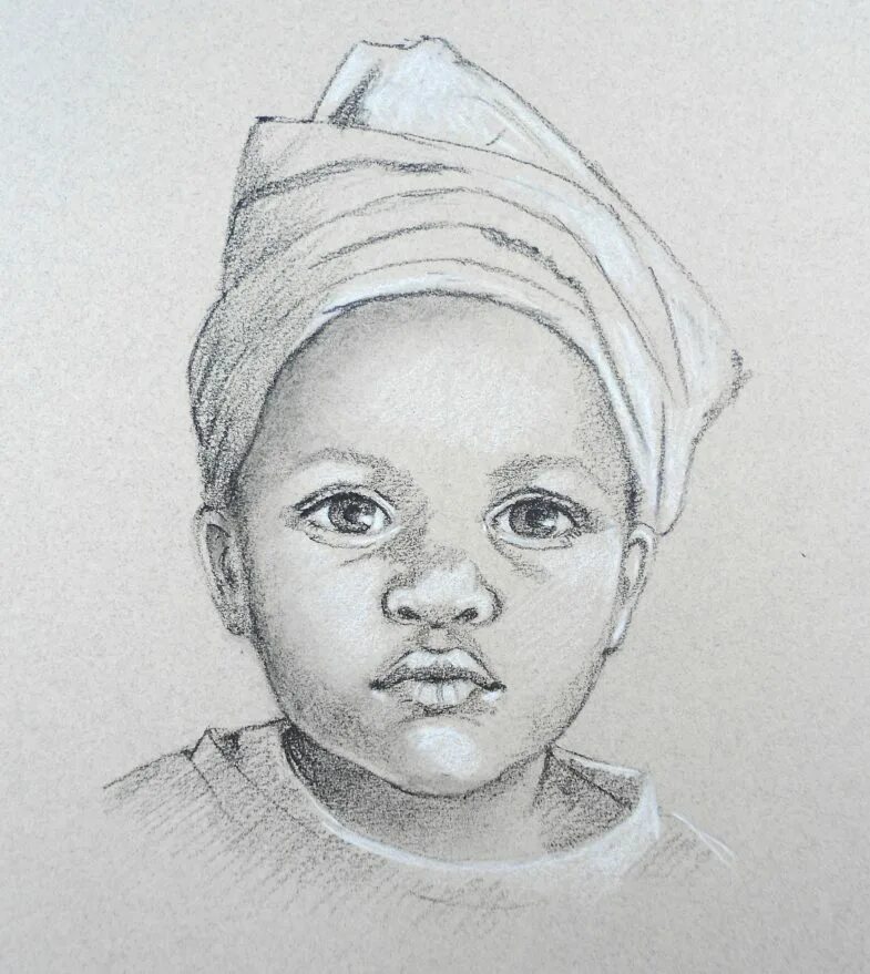Ребенок карандашом. Портрет ребенка карандашом. Портрет младенца карандашом. Лицо ребенка карандашом. Карандаш для детей.