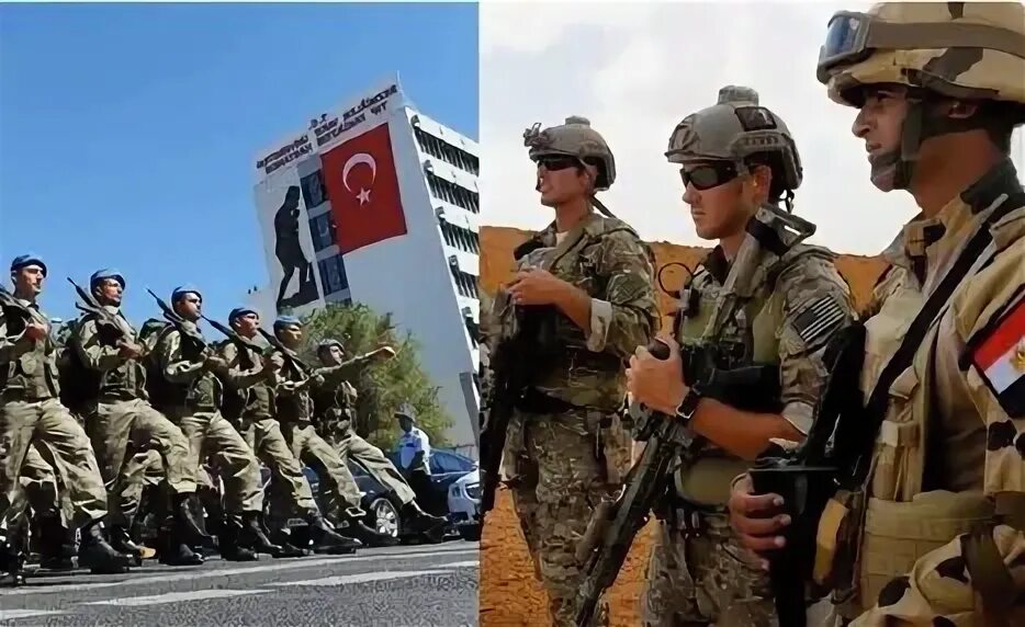 Сравнение египта и турции. Сильные войска турции.