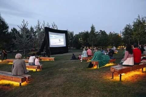 Под открытым небом собранная