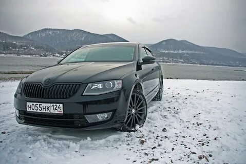 Skoda octavia a7 black