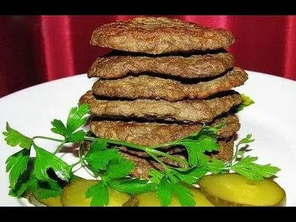 Оладушки с говяжьей печенью рецепт