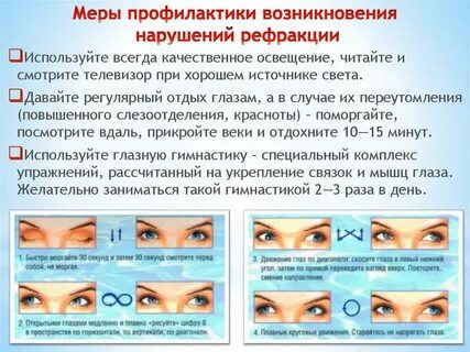 Нарушение зрения программа