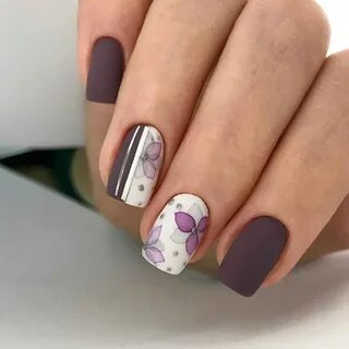 Маникюр на февраль на короткие ногти