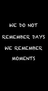 The day we remember