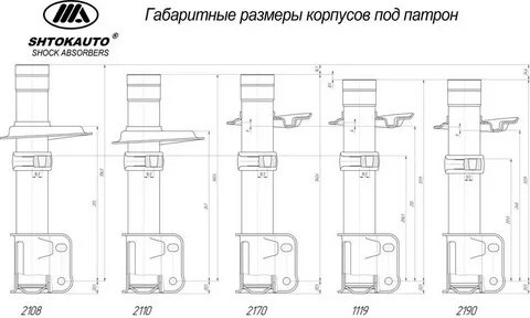 Корпус стойки размеры