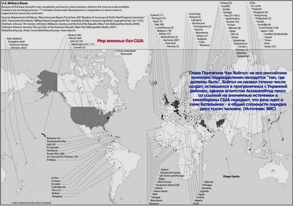 Карта американских военных баз вокруг России. Военные базы США на карте вокруг России. Военная база США на карте.