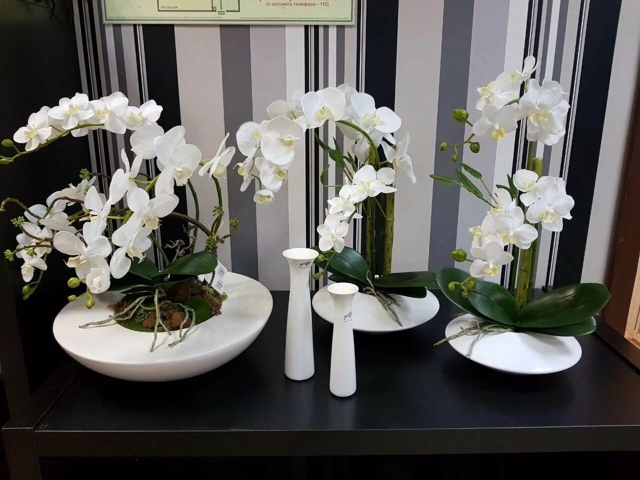 Quick Trick: Re-Potting Silk Orchids to Look Real Silk orchids, Fake flower arra