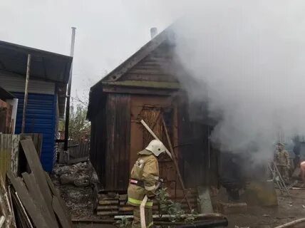 Пожар в астрахани